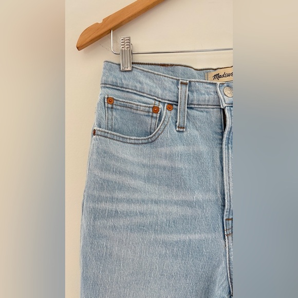 Madewell women's Size 27 The Perfect Vintage Jean Crop Light Wash - Picture 3 of 12
